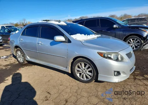 2010 Toyota Corolla Base from USA, damaged, VIN 1NXBU4EE8AZ359904